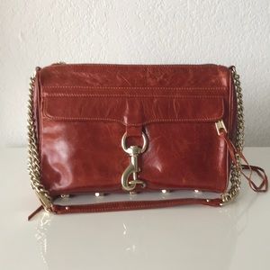 REBECCA MINKOFF M.A.B. Leather Crossbody w studs